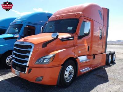 Freightliner Cascadia 126 Sleeper Semi Truck - 72" Raised Roof Sleeper, Detroit 505HP, 12 Speed Dt12 Automatic