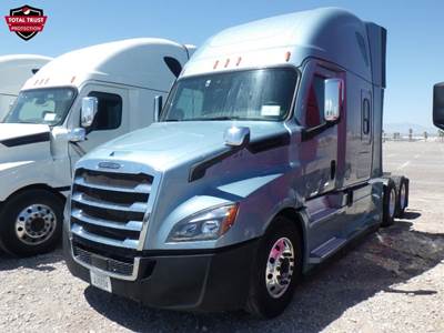 Freightliner Cascadia 126 Sleeper Semi Truck - 72" Raised Roof Sleeper, Detroit 455HP, 12 Speed Dt12 Automatic