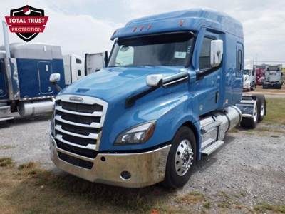 Freightliner Cascadia 126 Sleeper Semi Truck - 72" Mid Roof Sleeper, Cummins 500HP, 10 Speed Manual