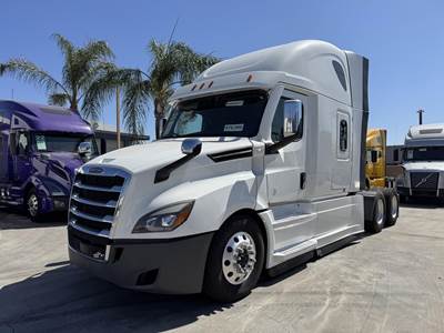 Freightliner Cascadia 126 Sleeper Semi Truck - 72" Raised Roof Sleeper, Detroit 505HP, 12 Speed Dt12 Automatic