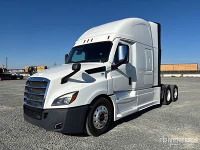 Freightliner Cascadia 126 Sleeper Semi Truck - 72" Raised Roof Sleeper, Detroit 505HP, 12 Speed Dt12 Automatic