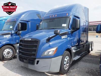 Freightliner Cascadia 126 Sleeper Semi Truck - 72" Raised Roof Sleeper, Detroit 425HP, 12 Speed Dt12 Automatic