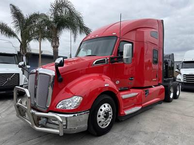Kenworth T680 Sleeper Semi Truck - 76" Raised Roof Sleeper, Cummins 500HP, 12 Speed Endurant Automatic