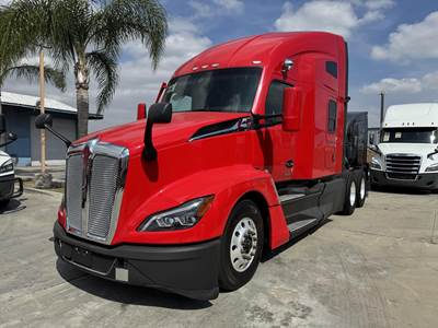 Kenworth T680 Sleeper Semi Truck - 76" Raised Roof Sleeper, Cummins 450HP, 12 Speed Endurant Automatic