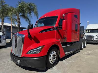 Kenworth T680 Sleeper Semi Truck - 76" Raised Roof Sleeper, Cummins 450HP, 12 Speed Endurant Automatic