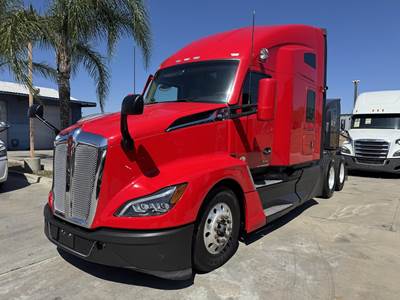 Kenworth T680 Sleeper Semi Truck - 76" Raised Roof Sleeper, Cummins 450HP, 12 Speed Endurant Automatic