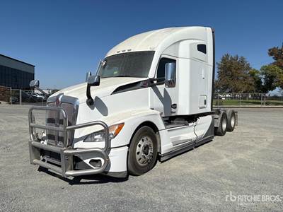 Kenworth T680 Sleeper Semi Truck - 76" Raised Roof Sleeper, Cummins 500HP, 12 Speed Endurant Automatic