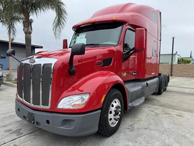 Peterbilt 579 Sleeper Semi Truck - 80" Raised Roof Sleeper, Cummins 450HP, 12 Speed Endurant Automatic