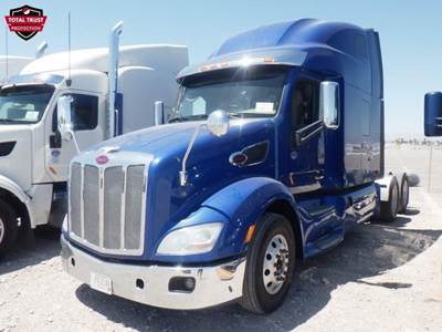 Peterbilt 579 Sleeper Semi Truck - 80" Raised Roof Sleeper, Cummins 565HP, 18 Speed Endurant Automatic