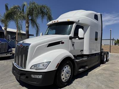 Peterbilt 579 Sleeper Semi Truck - 80" Raised Roof Sleeper, Cummins 450HP, 12 Speed Endurant Automatic