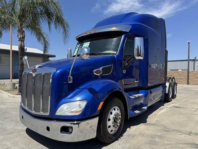 Peterbilt 579 Sleeper Semi Truck - 80" Raised Roof Sleeper, Cummins 565HP, 18 Speed Endurant Automatic