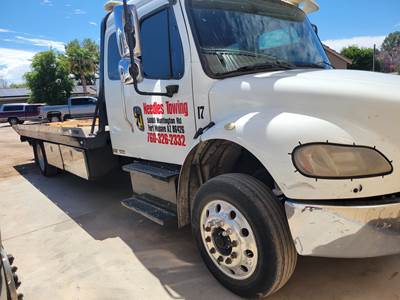 2017 Freightliner M2 106 Extended Cab Rollback Tow Truck