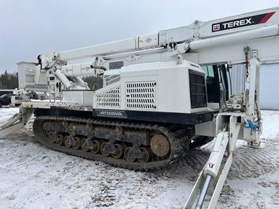 2017 Terex TM100 Bucket on Morooka MST3500