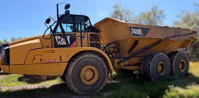 Caterpillar 740B Articulated Dump Truck