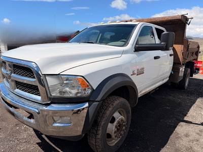 2018 RAM 5500 HD Dump Truck Crew Cab Dump Truck - Rugby Landscape Dump Body