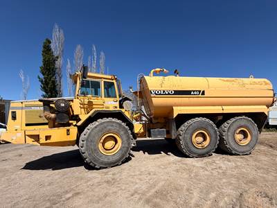 1996 Volvo A40 Water Truck - Water Tank Body