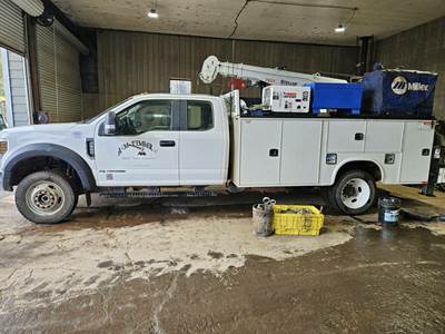 2019 Ford F-550 XLT Extended Cab 4X4 Service Truck Body
