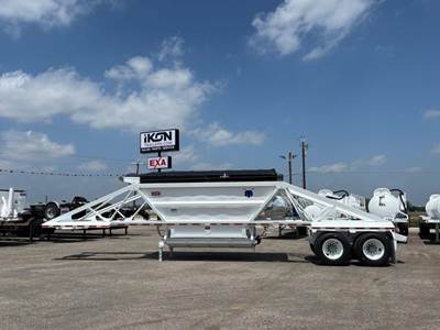 EXA 40x102 Tandem Axle Steel Belly Dump Trailer - Spring, Fixed Axle