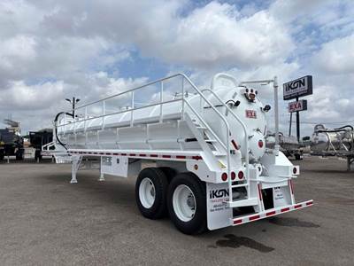 EXA 130BBL Vacuum Tank Trailer
