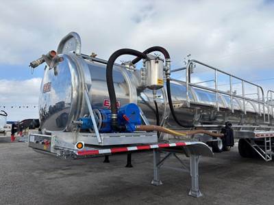 EXA 150BBL AL VACUUM TANK Vacuum Tank Trailer