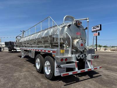 EXA 150BBL AL VACUUM TANK Vacuum Tank Trailer