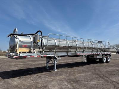 EXA 150BBL AL VACUUM TANK Vacuum Tank Trailer