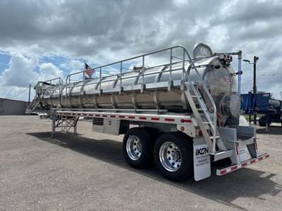 EXA 165BBL AL VACUUM TANK Vacuum Tank Trailer