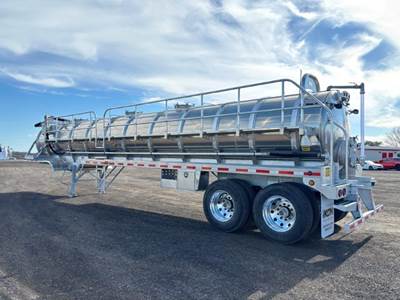 EXA 165BBL AL VACUUM TANK Vacuum Tank Trailer