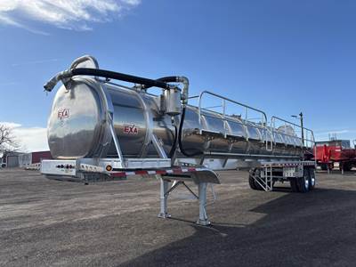 EXA 165BBL AL VACUUM TANK Vacuum Tank Trailer