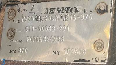 Meritor-Rockwell MR2014X Complete Axle-Front Rears