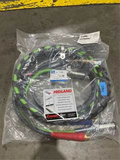 3-IN-1 Tractor-Trailer Air and Electrical Connection Line Set, 12 ft, 7-WAY ABS, Part # HDX MCP312S