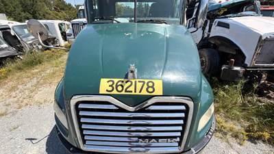 Used 2017 Mack Pinnacle CXU612 Hood Assembly, Dark Green