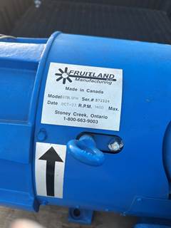2023 Fruitland 870 LSFH Vacuum Pump