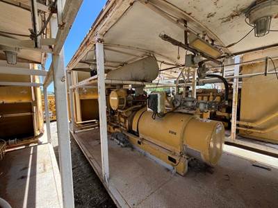 Caterpillar 3512B Natural Gas Generator