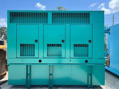 Cummins 500 KW Enclosed Generator