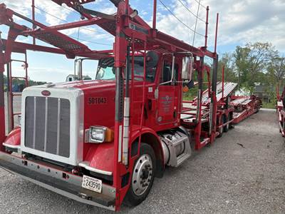 2020 Peterbilt 365 Car Carrier Truck - Cottrell Quickloader