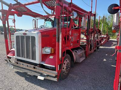 2017 Peterbilt 365 Car Carrier Truck - Cottrell Quickloader