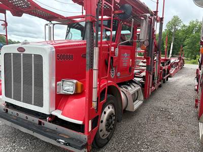 2017 Peterbilt 365 Car Carrier Truck - Cottrell Quickloader