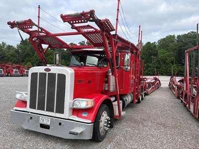 2016 Peterbilt 389 Car Carrier Truck - Cottrell Quickloader