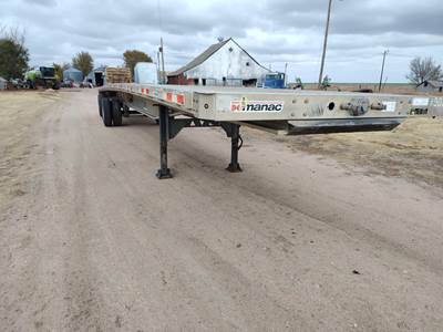 2016 Manac Darkwing 48'x102" Flatbed Trailer
