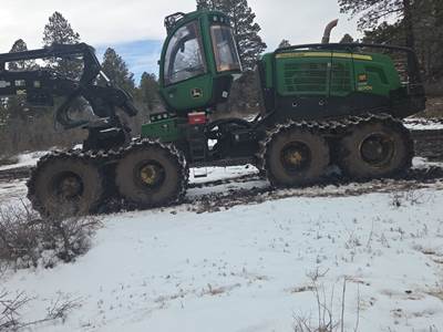 2019 John Deere 1270G Logging Processor - Waratah H415X