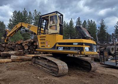 1999 Caterpillar 322 Tracked Log Loader