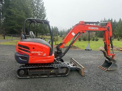 2020 Kubota KX040-4 Excavator with 4 Buckets!