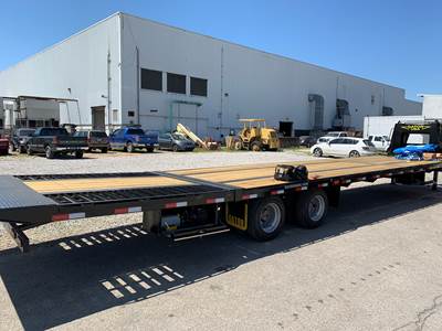 2020 Gatormade 40ft Air Ride Hydraulic Tail/Jacks Trailer