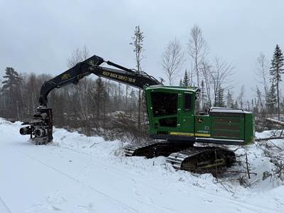 2017 John Deere 2154G XD Logging Processor - Southstar 500 Processor