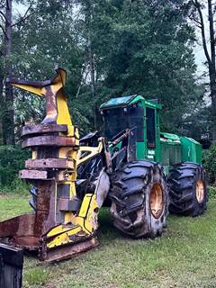 2014 John Deere 843K Wheel Feller Buncher - FD22 Disc Saw