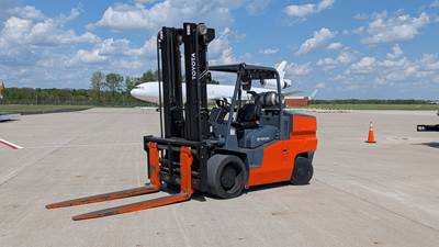 2022 Toyota THDC2200-24 Cushion Tire Forklift - Forks