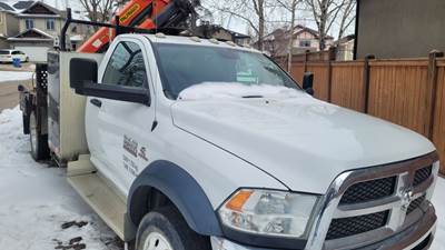 2017 Dodge Ram 5500 Crane Truck - Palfinger