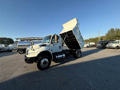 2019 International DuraStar 4300 Dump Truck - NEW 10 ft Dump Body - Electric Tarp - Non-CDL 26k GVWR