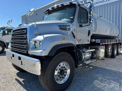 2027 Freightliner 114SD Vacuum Truck - 5,000 Gal Steel Tank - NVE 4310 Blower 940 CFM - Tri-Axle